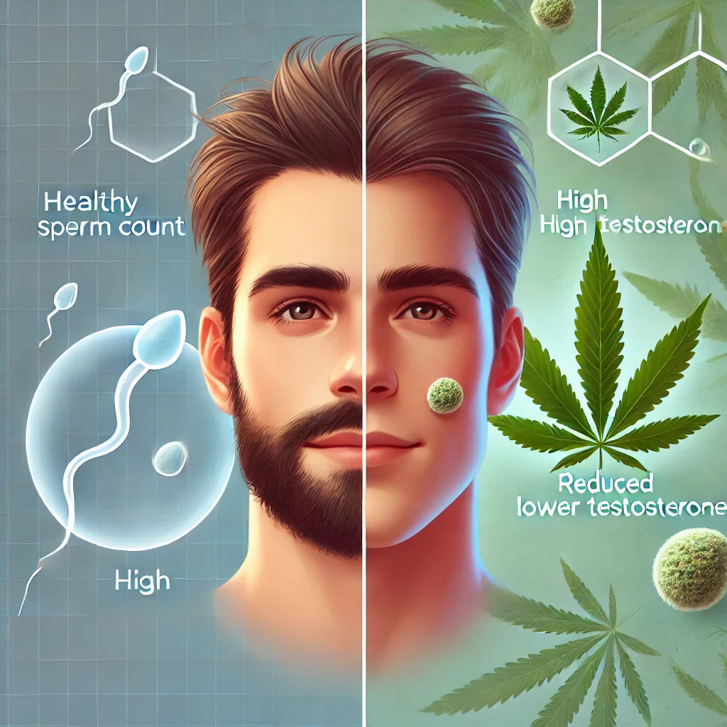 Cannabis und männliche Fruchtbarkeit: Einfluss auf Spermien und Testosteron